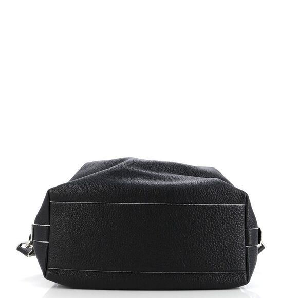 Givenchy Nightingale Satchel Waxed Leather Medium Black - Picture 4 of 8